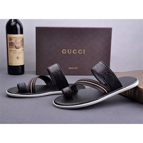 replica gucci flip flops mens|men gucci slides size 12.